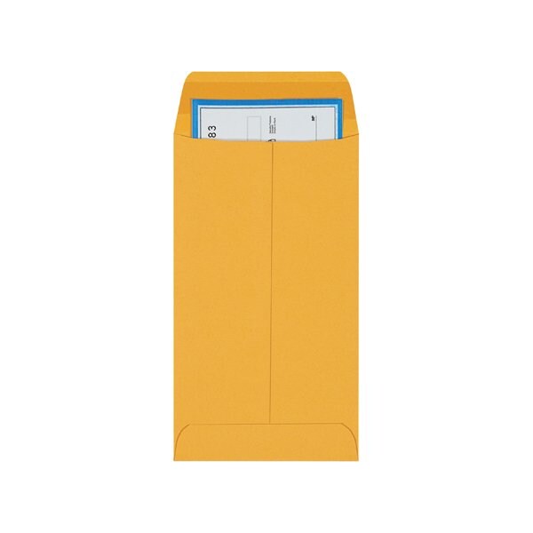 Bsc Preferred 3-3/8 x 6'' Kraft Gummed Envelopes, 5000PK BUY00021394 - main